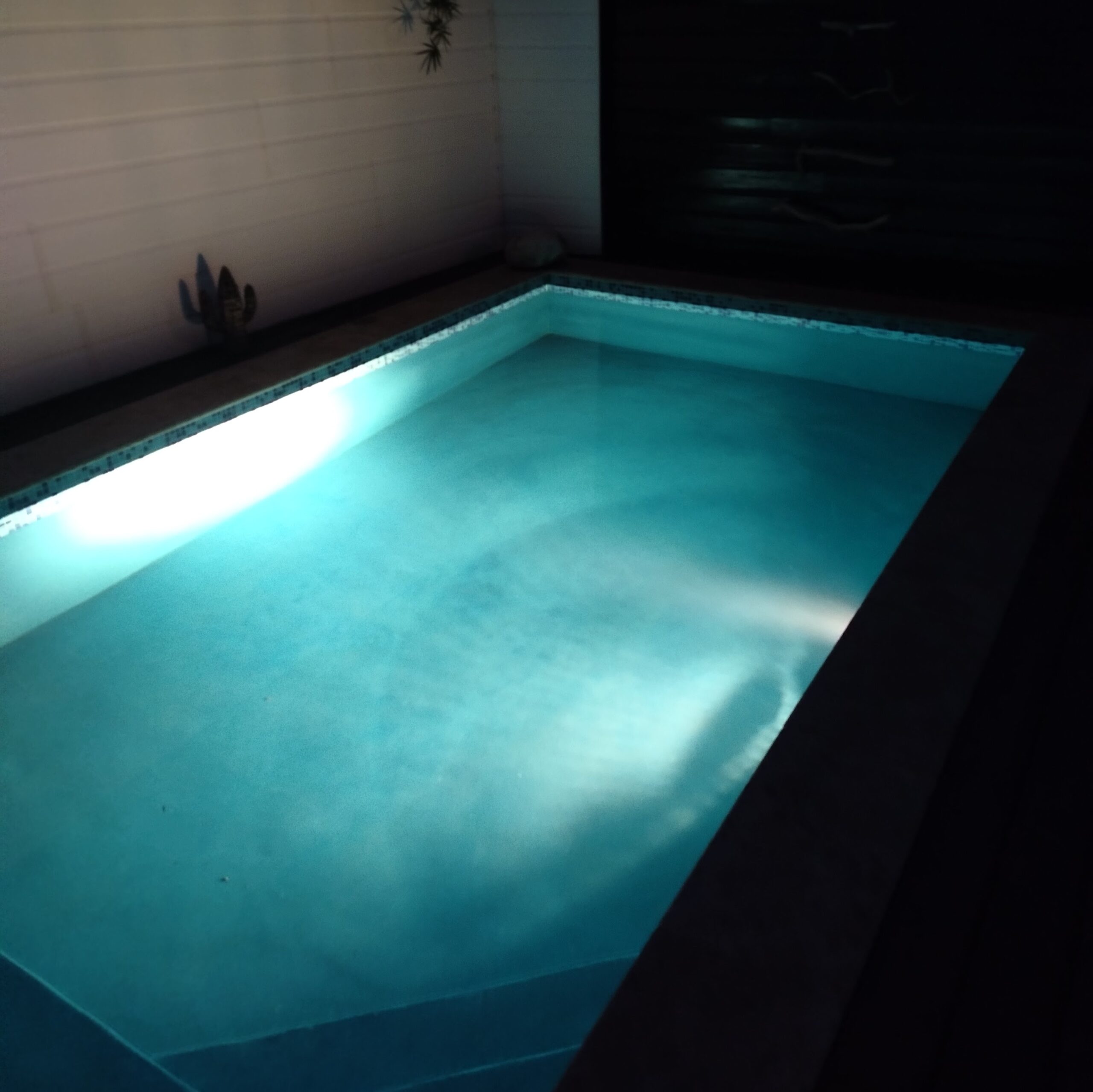 piscine nuit